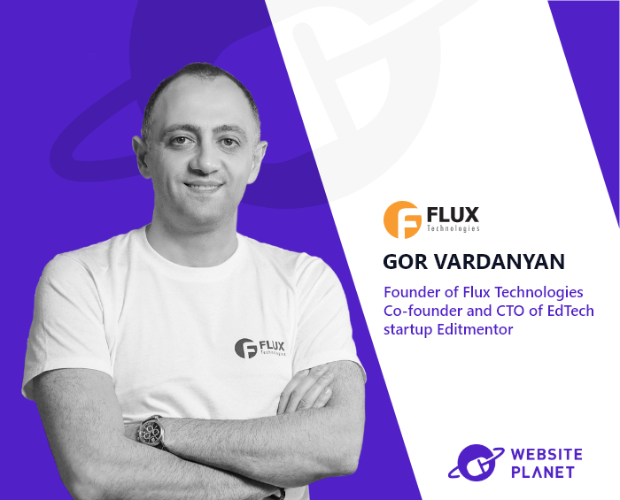 Founder of Flux Technologies Gor Vardanyan